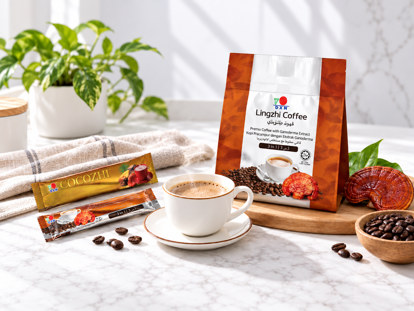 DXN beverage products